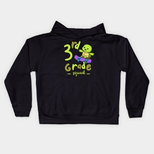 3rd grade turtle Kids Hoodie